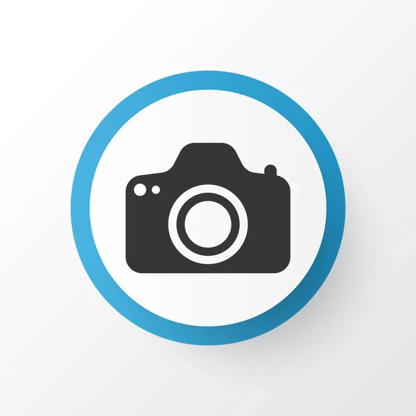 Símbolo de icono de cámara fotográfica. Elemento de cámara aislada de calidad premium en estilo moderno . — Foto de Stock