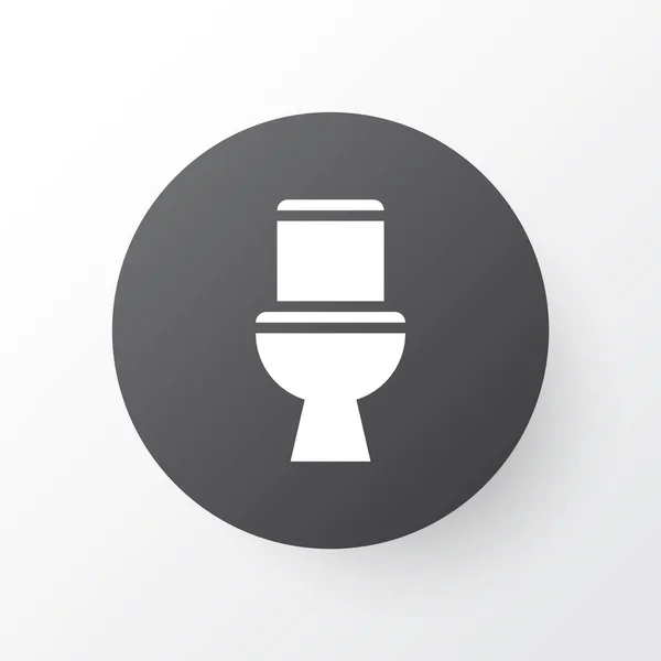 Simbolo icona WC. Elemento wc isolato di qualità premium in stile trendy . — Foto Stock