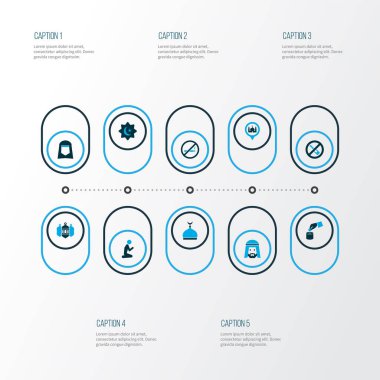 İbadet, şal, alkol ve diğer yasaklanmış unsurlarla bezenmiş dini simgeler. İzole edilmiş vektör illüstrasyon din simgeleri.
