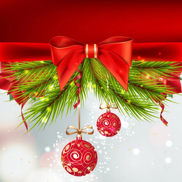 Elementos decorativos Navidad — Vector de stock