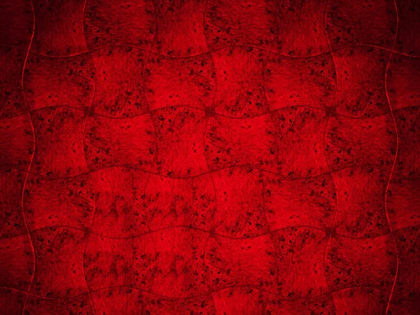 Ilustración de fondo rojo abstracto o papel de Navidad con centro de atención brillante . — Foto de Stock