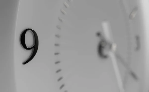 Illustrazione dell'orologio da ufficio rotondo — Foto Stock
