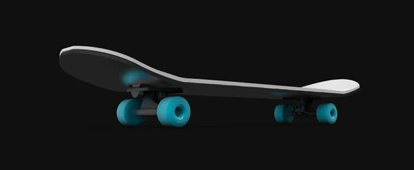 Illustration of Skateboard deck isolated