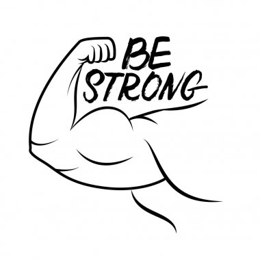 Güçlü kol simgesi.