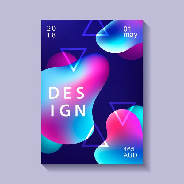 Αφίσα δημιουργικού σχεδιασμού. — Διανυσματικό Αρχείο