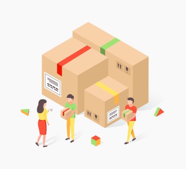 Teslimat Hizmeti İzometrik Kavramı.