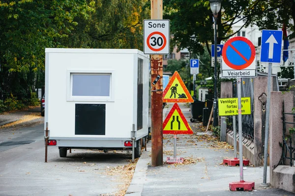 Őszi város Európában — Stock Fotó