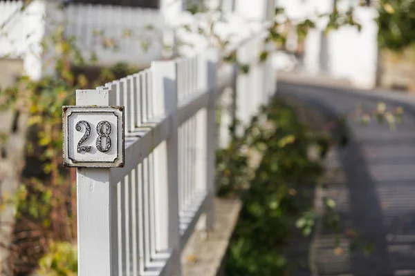 Courtyard village house — Stock Photo, Image