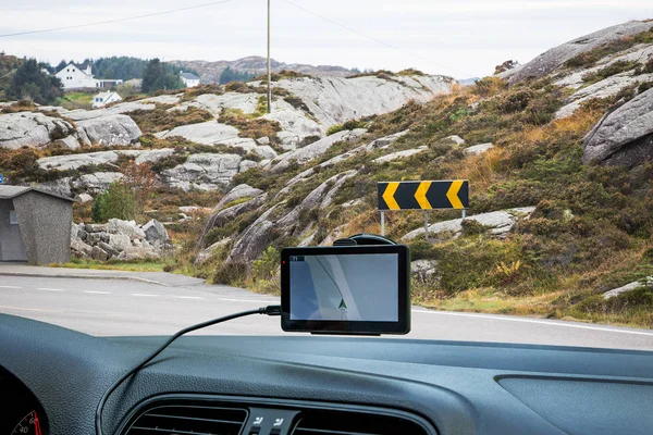 Dispositivo di navigazione auto — Foto Stock