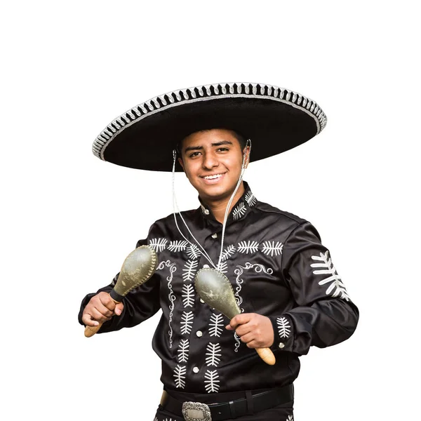 Mariachi med kastanjetter — Stockfoto