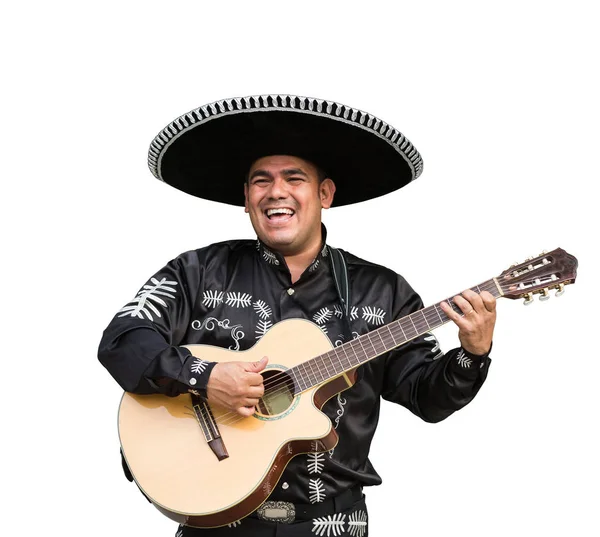 Mariachi with a guitar — Stock Photo, Image
