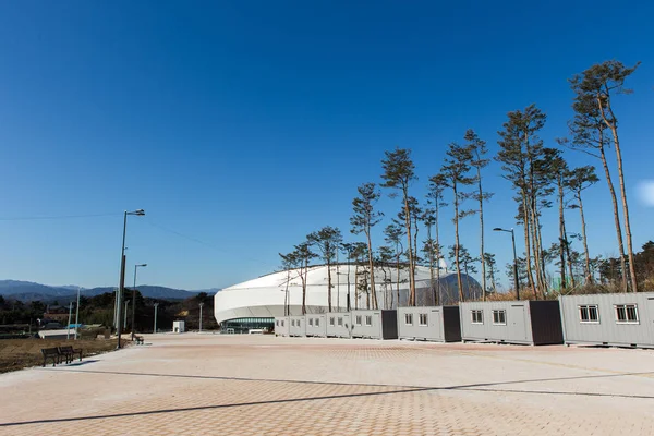 Gangneung Ice Arena Jégcsarnok — Stock Fotó