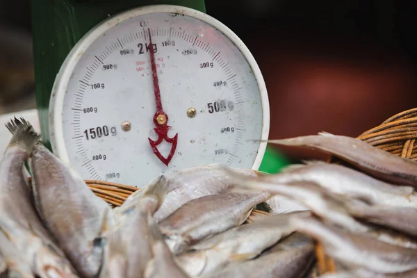 Fischmarkt auf den Straßen von seoul — Stockfoto