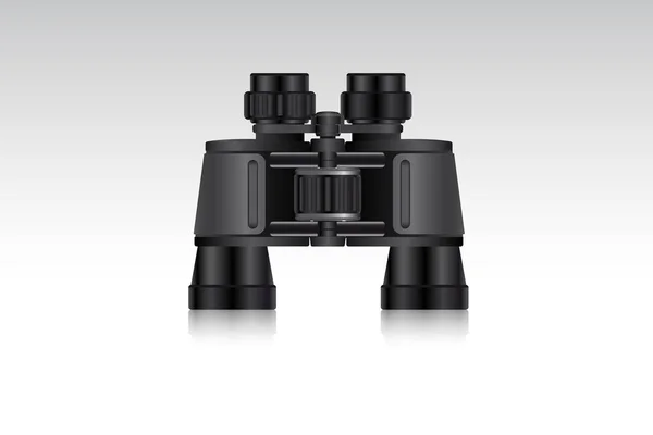 Realistic binoculars for hunter — Stock Vector
