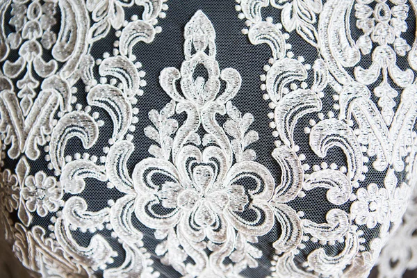 Designer lace klänningar — Stockfoto