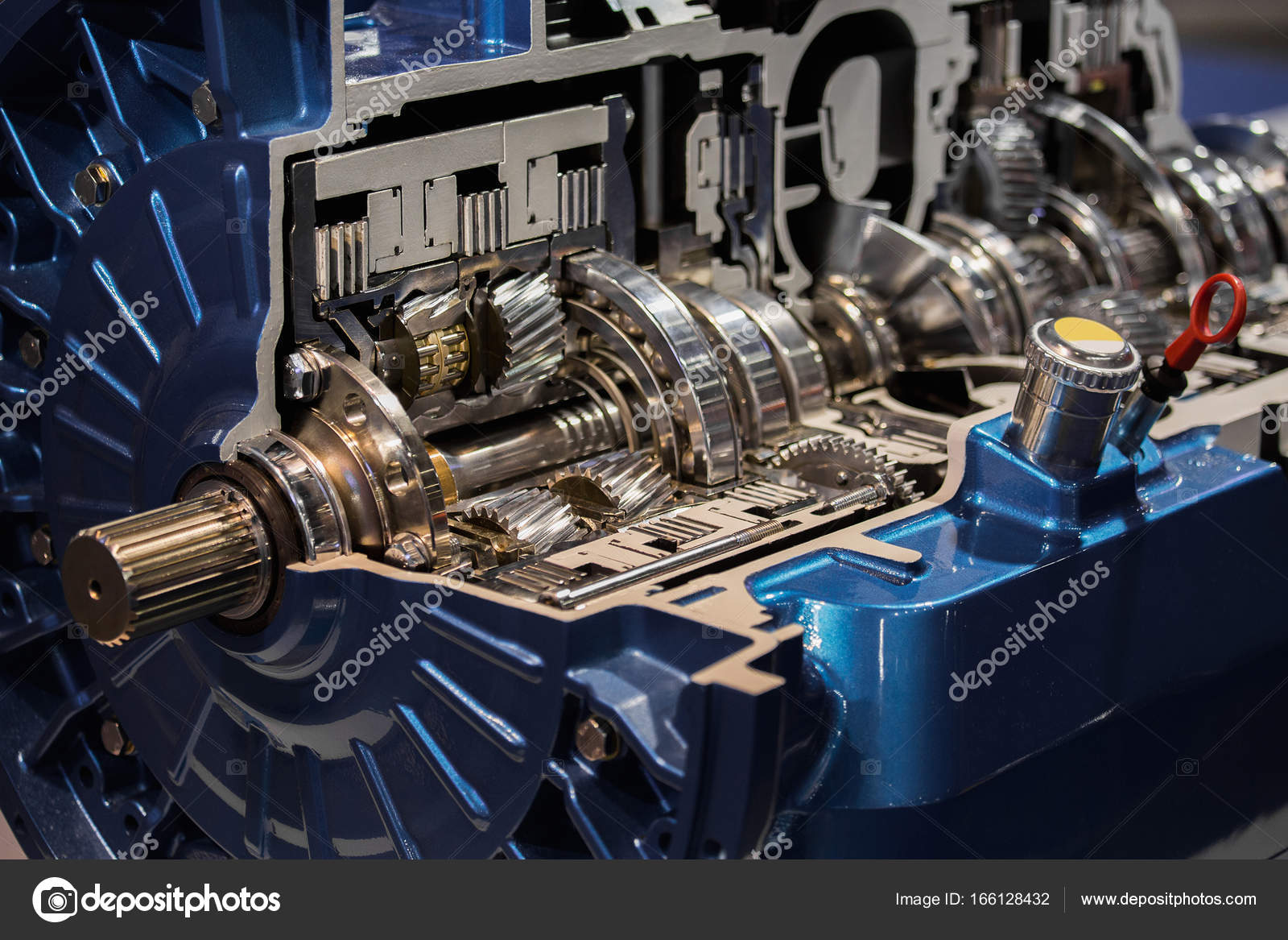 Modern automatic transmission Stock Photo by ©Scharfsinn 166128432