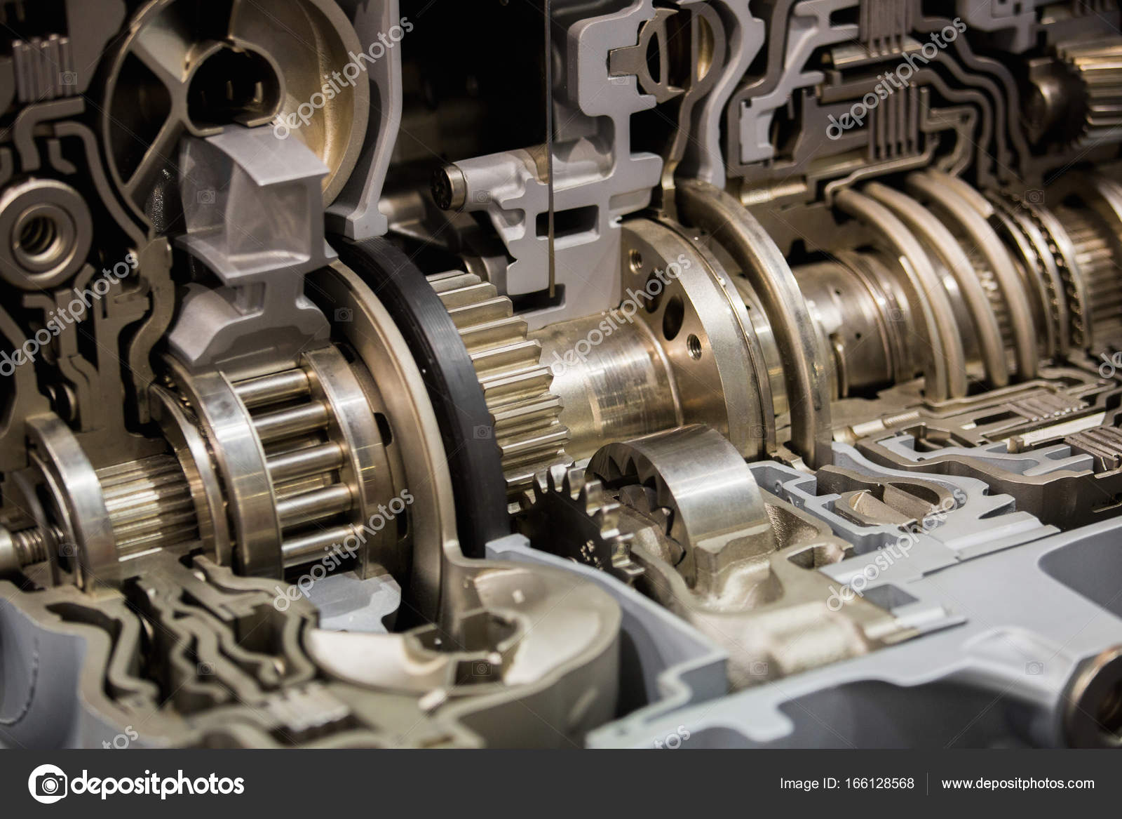 Modern automatic transmission — Stock Photo © Scharfsinn 166128568