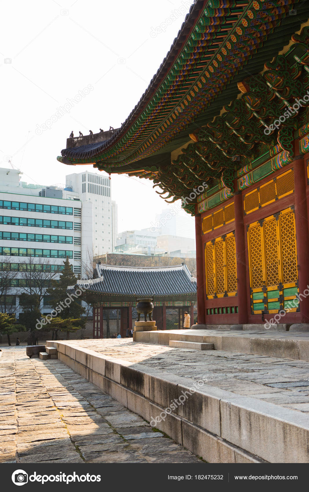Architecture of South Korea. — Stock Photo © Scharfsinn 182475232