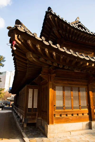Архитектура Южной Кореи . — стоковое фото
