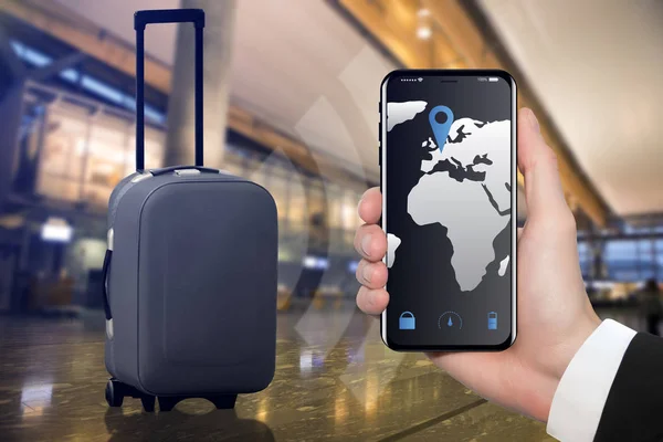 Bagages intelligents avec GPS intégré — Photo