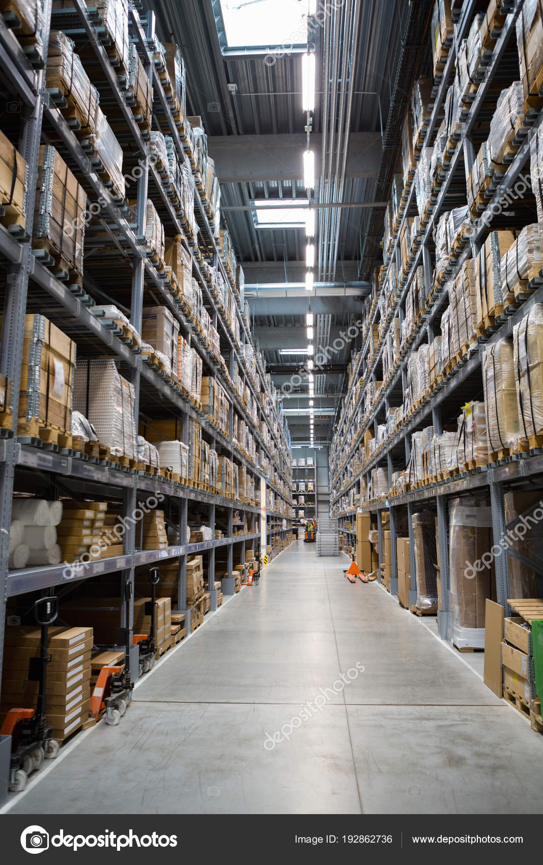 Warehouse store stock. — Stock Photo © Scharfsinn 192862736