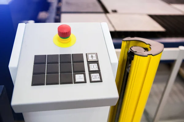 Painel de controle automático da máquina — Fotografia de Stock