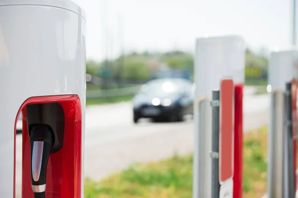 Charing station voor een elektrische voertuigen — Stockfoto