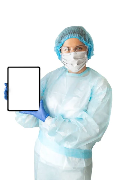 Medical Doctor Digital Tablet — Stock Photo, Image