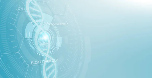 Background Dna Symbol Genetic Engineering Biotechnology — Stock Photo, Image