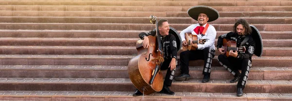 Mexican Musicians Mariachi Band — Stock Photo, Image