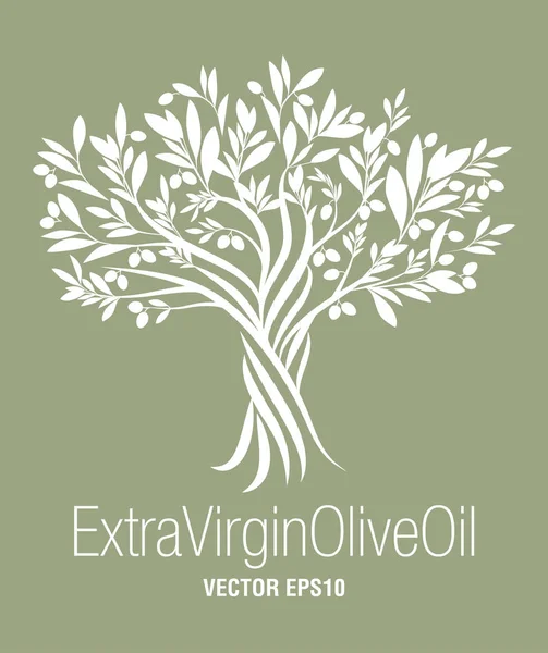 Olive Tree. Extra virgin olive oil symbol. Symbol of culture and