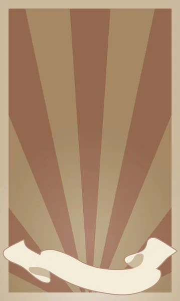 Fondo Ilustración Circo Carnaval Estilo Vintage Banner Blanco Para Colocar — Vector de stock