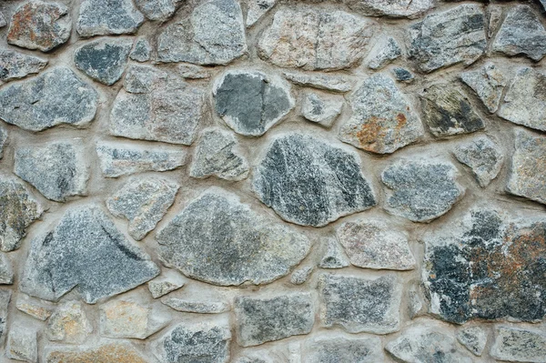 Mur extérieur en pierre, fond avec une bonne texture — Photo