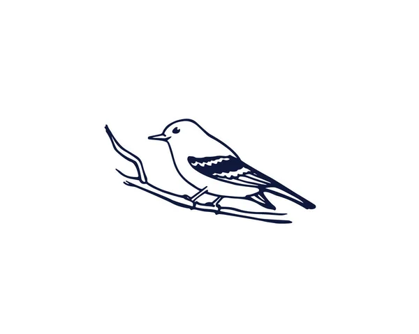 Ptak czerpany — Wektor stockowy
