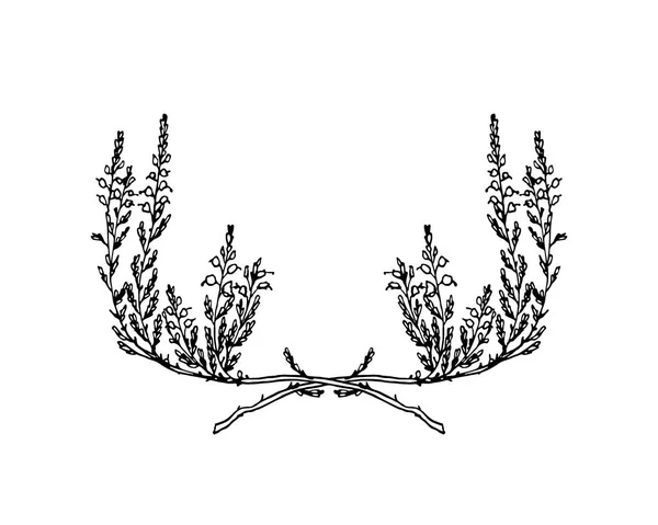 Çizilmiş heather el