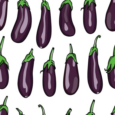 Patlıcan seamless modeli