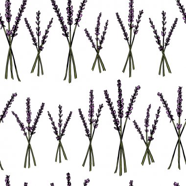 lavanta sorunsuz desen