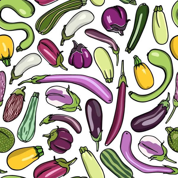 Sebzeler dikişsiz desen