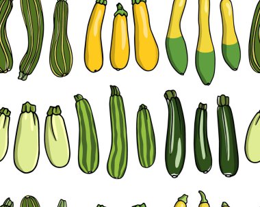 Sebzeler dikişsiz desen