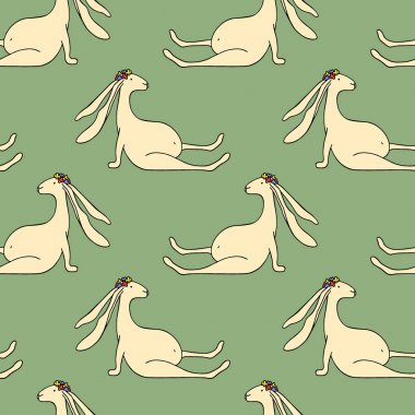 Paskalya desen vektör