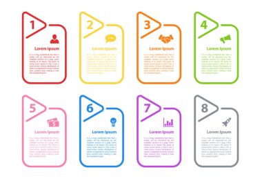 Infographic tasarım iş kavramı 