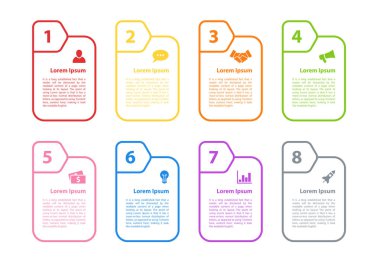 Infographic tasarım iş kavramı 