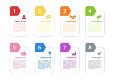 Infographic tasarım iş kavramı 