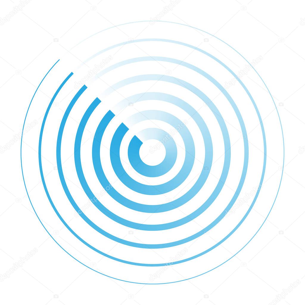 radar abstract icon sign symbol logo 