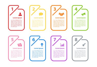 Infographic tasarım iş kavramı