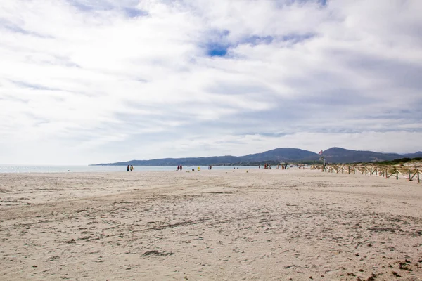 Sandy beach La Cinta near San-Teodoro, Sardinia, Italy — Stock Photo, Image