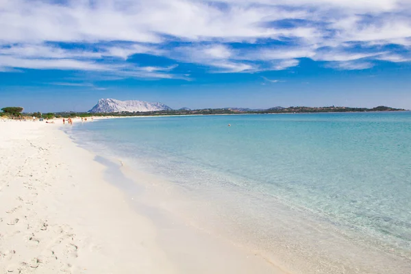 Homokos strand Caddu, San Teodoro, Szardínia, Olaszország közelében — Stock Fotó