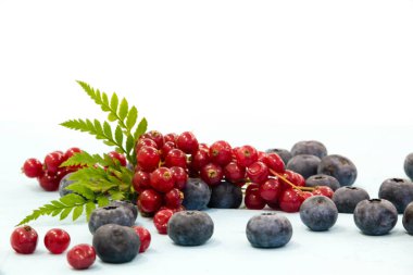 Kırmızı kuş üzümü yaban mersini kahvaltı sağlık için