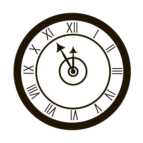 Clocks face dial watch alarm vector illustration. Clock face icon isolated white background. Clocks, watch silhouette. Old, retro, modern and fashion clocks. Time tools icons, alarm, watch icons — Stock Vector