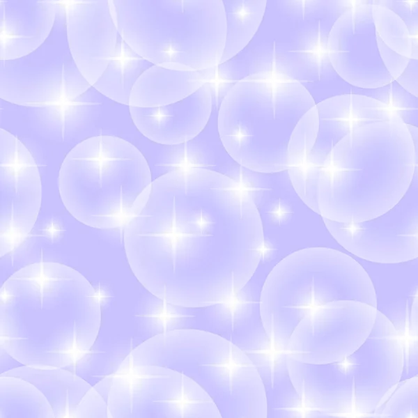 Lavendelpunkte nahtlose Hintergrundmuster Vektor Illustration, Grafik-Design nützlich für Ihr Design. helle blaue abstrakte Blasen Kinder Hintergrund — Stockvektor